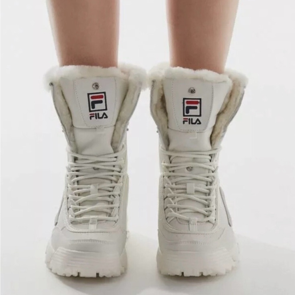 Fila Disruptor Shearling Boots